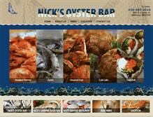 Tablet Screenshot of nicksoysterbar.com